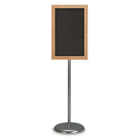 United Visual Products Corkboard, Double Door, Radius Frame, 48x36, UV7003-WHITE-AMETHY UV7003-WHITE-AMETHY
